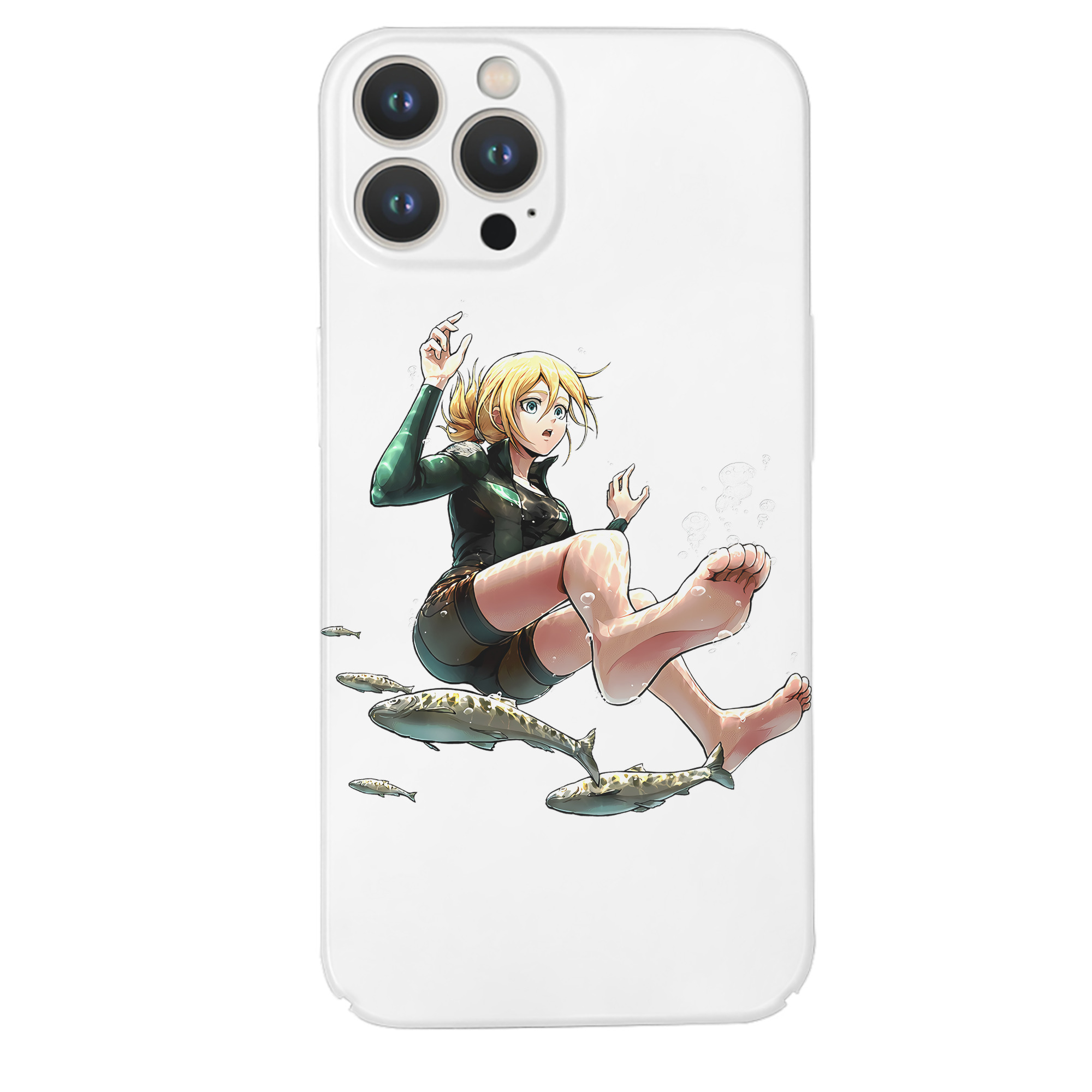 （画像用） 進撃の巨人 クリスタ·レンズ Attack on Titan Christa Lenz 【iPhone 14シリーズ対応】ハードケース